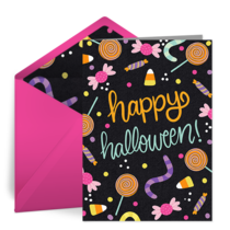 Halloween Candy card image