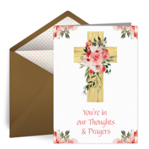 Thoughts & Prayers card image