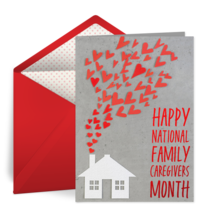 National Caregivers Month card image
