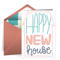 Happy New House card image