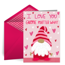 Valentine's Gnome card image