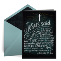 Easter Chalkboard Scripture card image