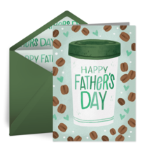 Father's Day Coffee card image