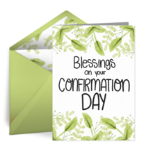Confirmation Day card image