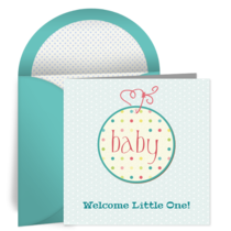 Baby Tag Dots card image