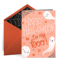 Happy Halloween Boo card image