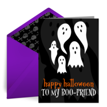 Halloween Boo-friend card image