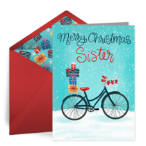 Sister Bicycle card image