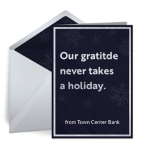 Grateful card image