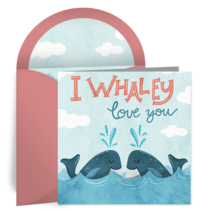 Whales Love card image