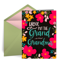 Grand in Grandma card image
