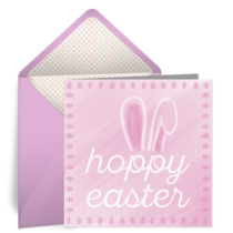 Hoppy Easter card image