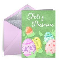 Spanish Easter Egg card image