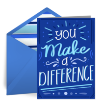 Make A Difference card image