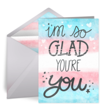 I'm Glad You're You card image