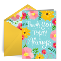 Thank You Always card image