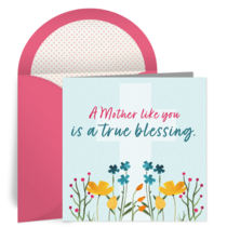 Mother Blessings card image