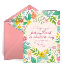 Mothered card image