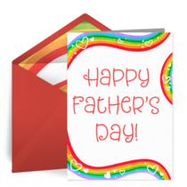Father's Day Pride card image