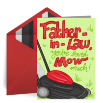 Father-in-Law Mow card image