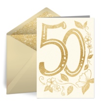 Gold Anniversary card image
