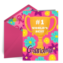 Grandma Trophy card image