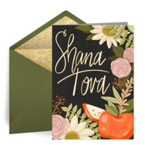 Shana Tova Harvest card image