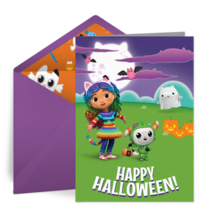Gabby's Dollhouse | Halloween  card image