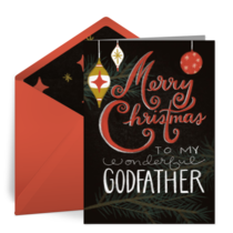 Godfather Ornaments  card image