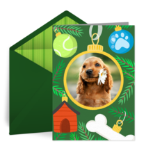 Dog Ornaments card image