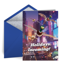 Migration | City Looks Holiday card image