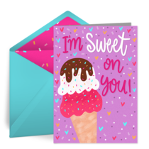 Sweet on You card image