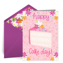 Happy Cake Day card image