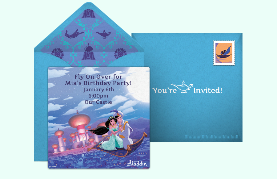 Plan a Aladdin Party!