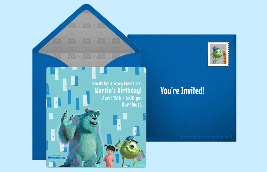 Plan a Monsters, Inc. Party!