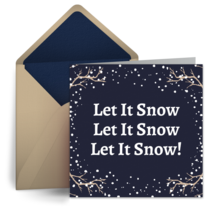 Snowy Woods card image