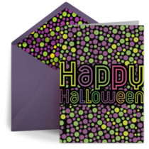 Halloween Dots card image