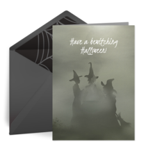 Bewitching Halloween card image