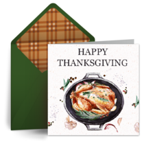 Turkey card image