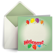 Welcome (Green) card image