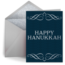 Many Textured Hanukkah card image