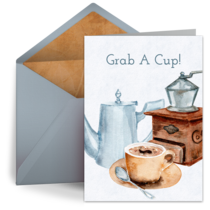 Hot Cup of Coffee card image