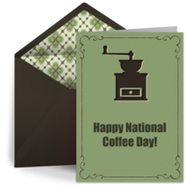 Coffee Grinder card image