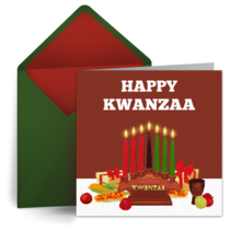 Kwanzaa Fruit card image