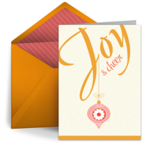 Joy and Cheer card image