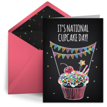 National Cupcake Day | Dec 15 card image
