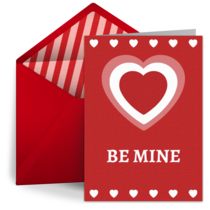 Valentine Hearts card image