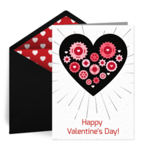 Gearhead Valentine card image