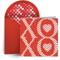 XOXO card image