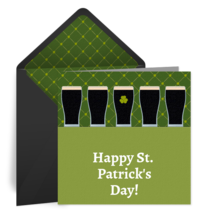 Happy St. Patrick's Day card image